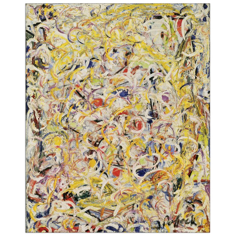 East Urban Home Poster Shimmering Substance Von Jackson Pollock Wayfairde 8265